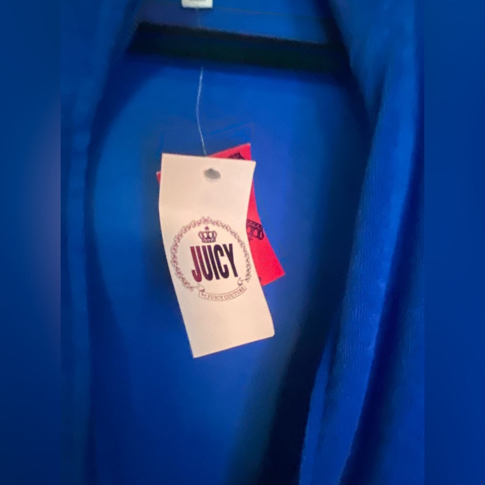 Juicy Couture  terry cloth zip up PTP 20” - Picture 5 of 5